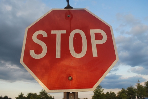 Stop sign Stop sign
