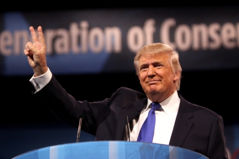 Trump Peace Sign The 2016 U.S. presidential election is concluded, and we are left with a new leader and a country still divided. But hotel operators are taking a swing at optimism.