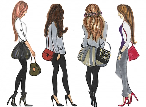 Fashion Illustration Editorial Fashion Illustration