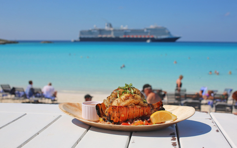 Lobster Shack Half Moon Cay - Editorial Only Lobster Shack Half Moon Cay