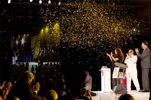 Seabourn Encore Christening Ceremony Editorial Seabourn Encore Christening Ceremony