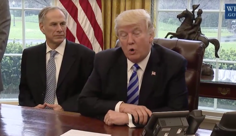 Trump Trump and Rutledge presser