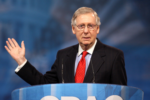 Mitch McConnell Senate Majority Leader Mitch McConnell