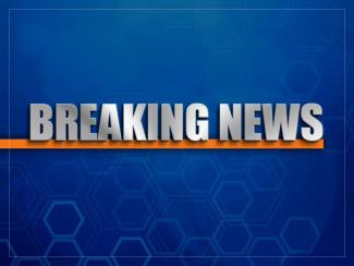 Breaking news text