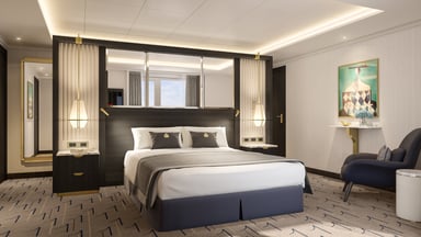 cunard reveals design for accommodations on queen anne | luxury