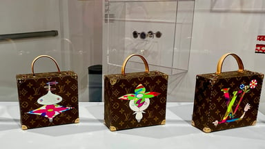 Louis Vuitton, Bags, Louis Vuitton Takashi Murakami Moca Large Tote Bag