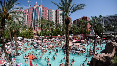 The summer weekends in Las Vegas belong to these LGBTQ+ pool, pool