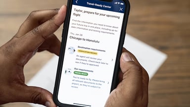 What is the Entry Form for United Airlines?