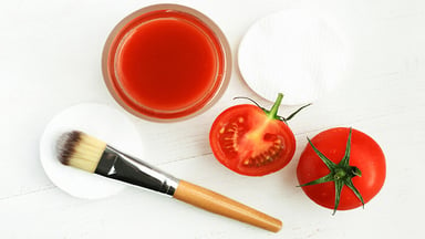 Diy Mask Uses Tomatoes To Shrink Pores Remove Black Heads American Spa