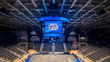 UNF Arena Receives A Sound And Visual Upgrade