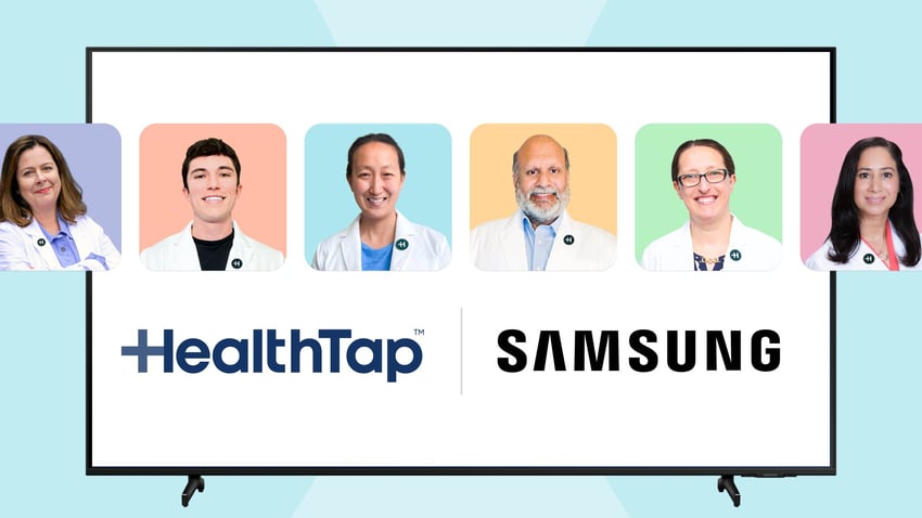 Electronics giant Samsung has been expanding its reach in healthcare with mobile devices and hardware for hospitals, home health and remote patient monitoring.  (Samsung and HealthTap)