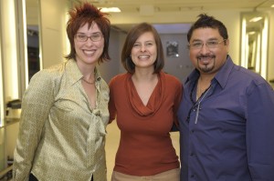 My terrific new look, courtesy of Wella's Vikkie Monaco and Paul Vega