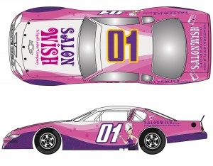 Salon Wish NASCAR A look at the Salon Wish car
