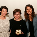 Mazur Group Founder Frances Mazur, OPI Exec VP and Creative Director Suzi Weiss Fischmann and Irena Kojouharova, President of Beauty Industry West