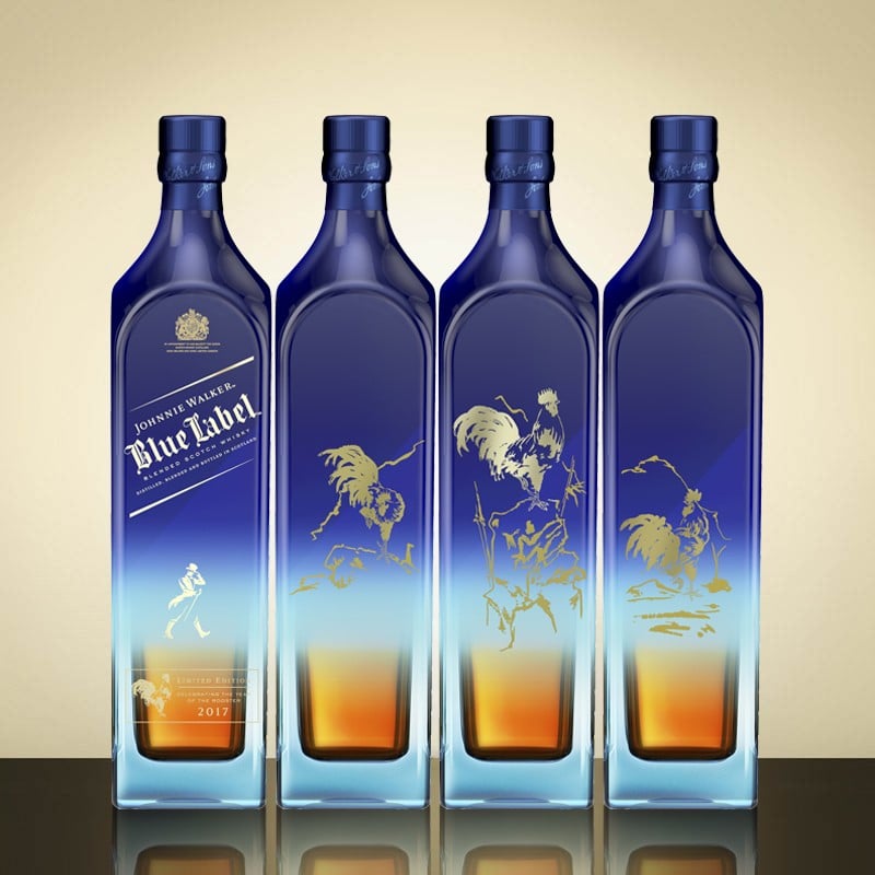 Johnnie Walker Limited Edition Year of the Rooster Blue