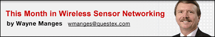 This Month in Wireless Sensor Networking