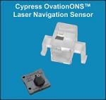 Laser Navigation Sensor from Cypress
