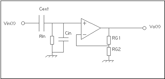 Figure 2. The input (first) stage of the EPIC sensor