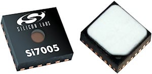 Figure 4. An optional cover offers lifetime protection for the Si7005 humidity sensor