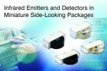 Matched IR Emitters/Photodiodes Sport Low-Profile Packages