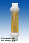 Acrylic Flow Meters Pack Interchangeable Scales