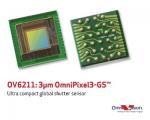 Global Shutter Sensor Measures Mere 3.2 mm x 3.2 mm