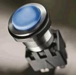 Robust Metal Pushbutton Switch Features Latching Action