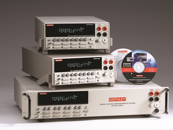 Figure 5: Series 2700 Multimeter/Data Acquisition/Switch systems are well suited for temperature measurement with support for thermocouples, RTDs, and thermistors.
