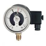 Brass Pressure Gauge Integrates Switch