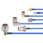 Type-N, TNC, And SMA Right-Angle Cable Assemblies Operate To 26.5 GHz