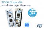 Development Boards Support For 32-Pin STM32 MCUs