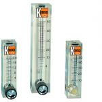 Acrylic Flowmeter Handles Liquids or Gases