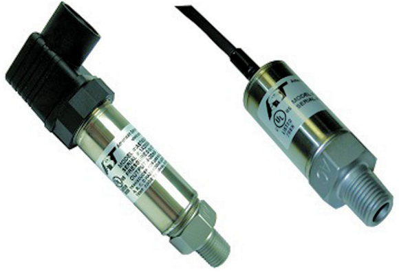 Fig. 1:	Standalone pressure sensors with connector (left) and cable (right)