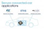 STMicroelectronics, ETAS, and ESCRYPT Streamline Development of Secure Connected-Car Applications