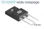 MOSFET Family Includes First 1500V Device in TO-220FP Wide Creepage Package