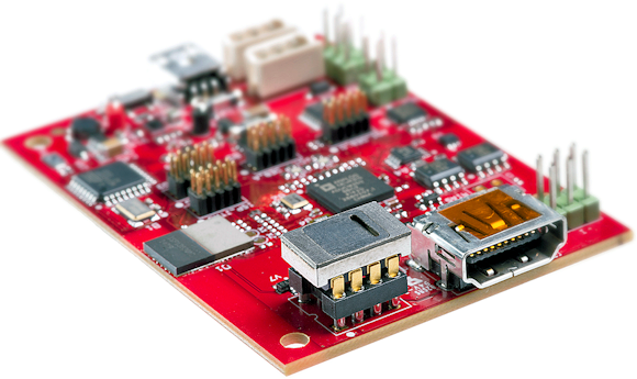 Texas Instruments' IoT readout board for the NO2 sensor