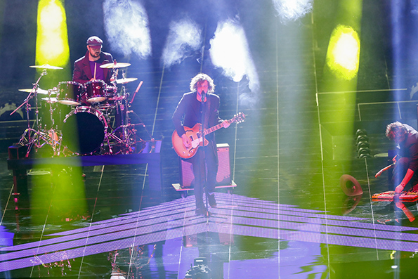 Georgia was all rock 'n' roll. (Photo Andres Putting (EBU))