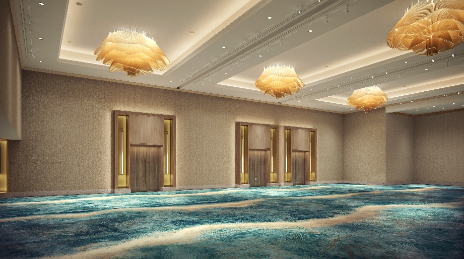 The San Juan Marriott Resort  Stellaris Casino in Puerto Rico has reimagined its ballroom and foyer area