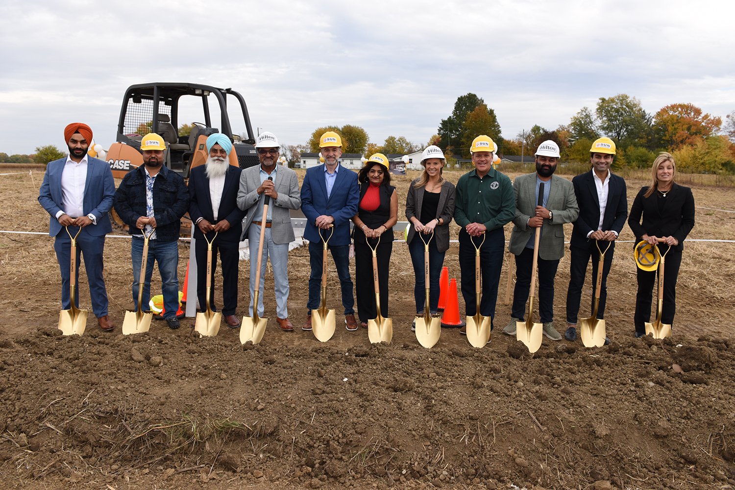 Hilton held the groundbreaking for its first H3 extended-stay hotel in Indiana last week