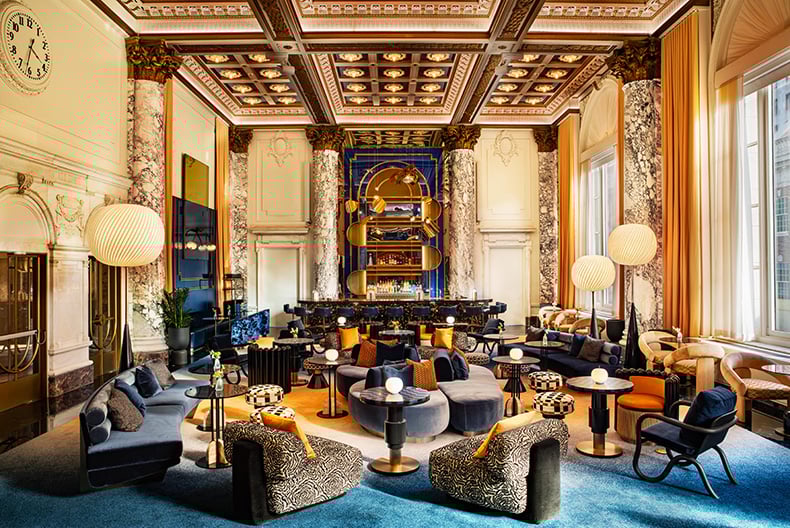 The Living Room is the W brands take on a hotel lobby