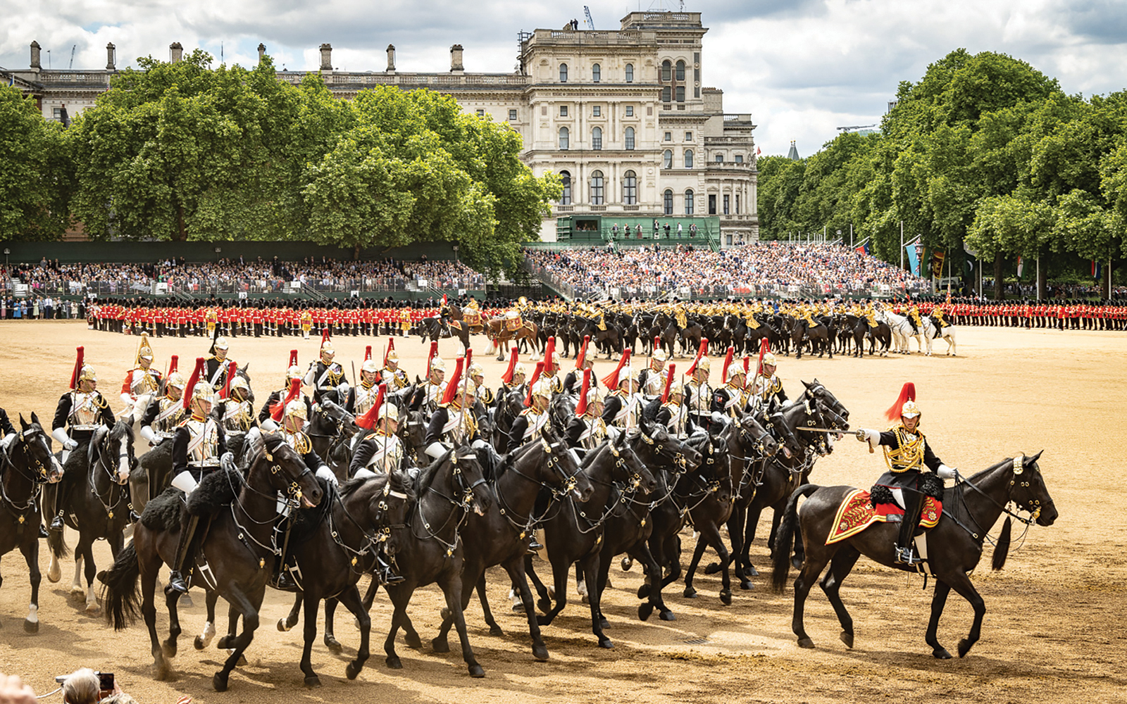 THE Trooping the Colour ceremony marked the Queens official birthday 