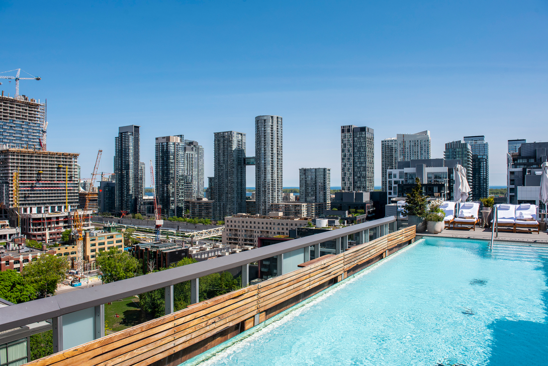 1 Hotel Toronto rooftop pool