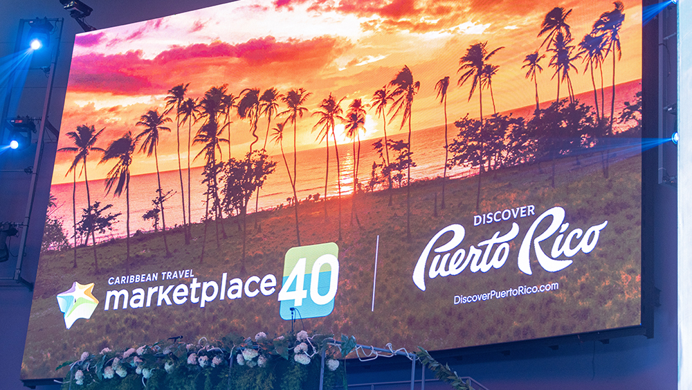 Caribbean Travel Marketplace Opening Ceremony digital banner