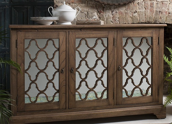 Hamilton mirrored sideboard by Gallery Direct