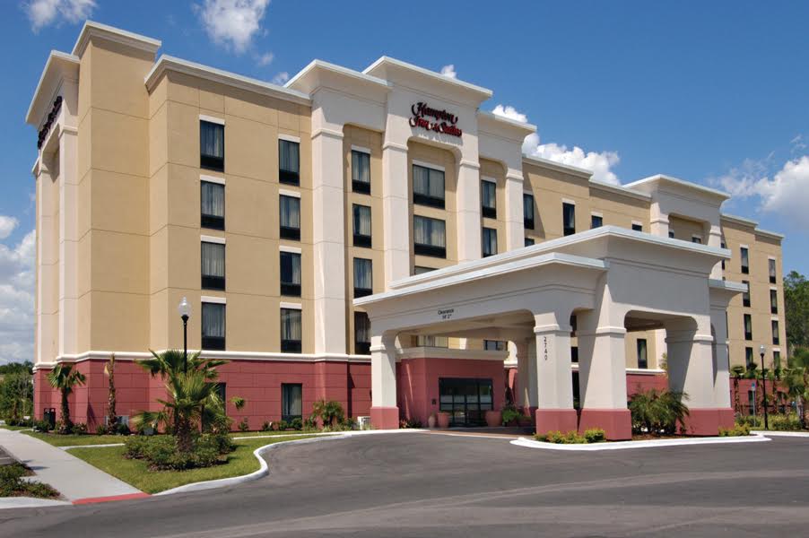 The hotel is located in the Wesley Chapel suburb of Tampa Fla