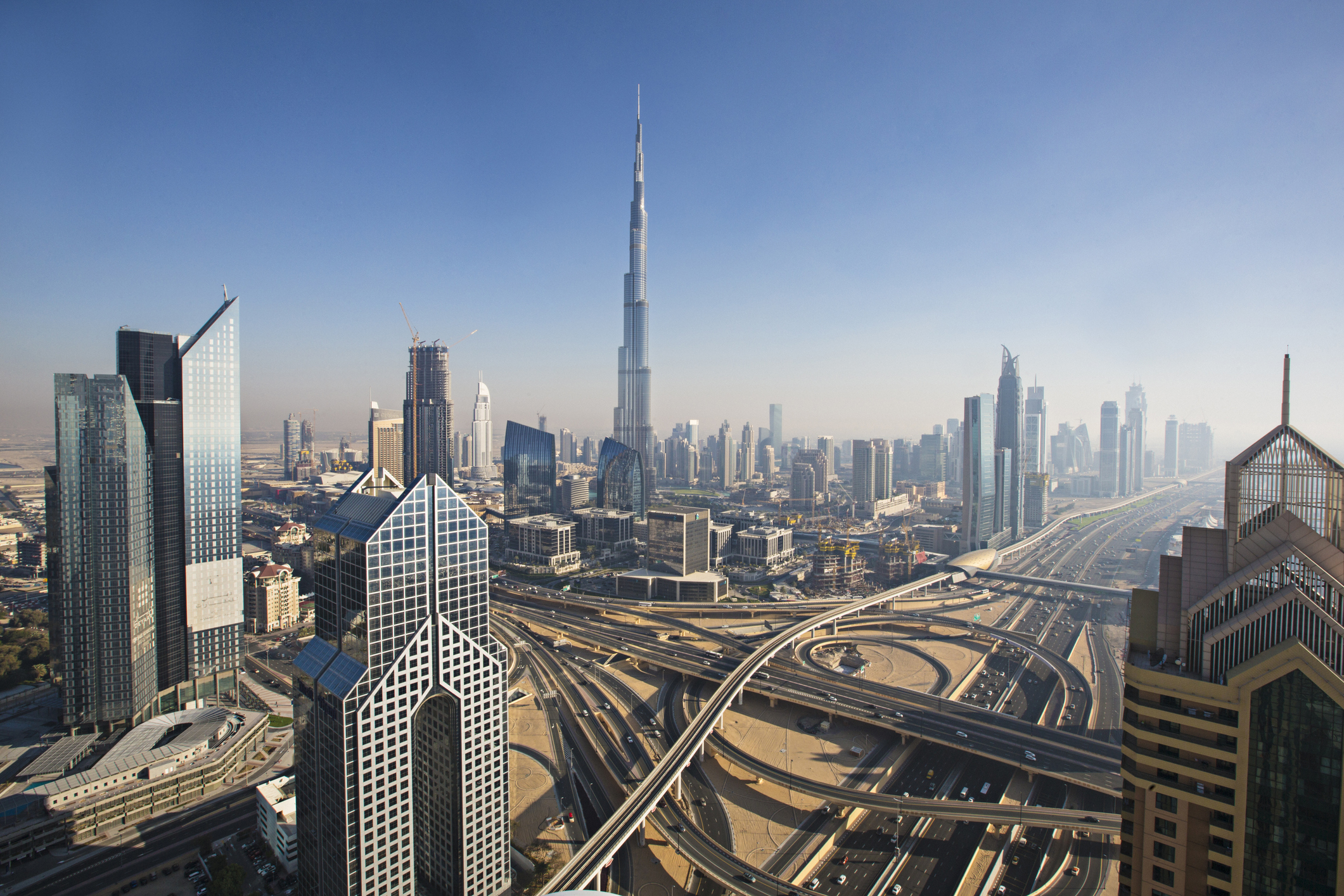 The Dubai skyline
