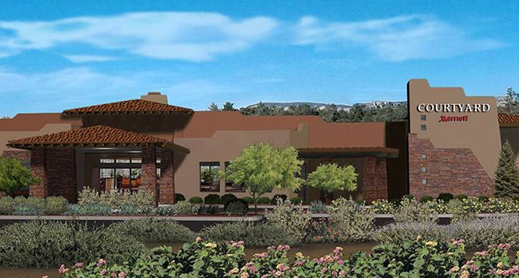 The hotel is located 10 minutes from Uptown Sedona and will be owned and managed by Sunridge Properties of Mesa Ariz