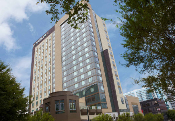 The 304-room 21-story hotel is located in Atlantas midtown district Davidson Hotels  Resorts a hotel management company 