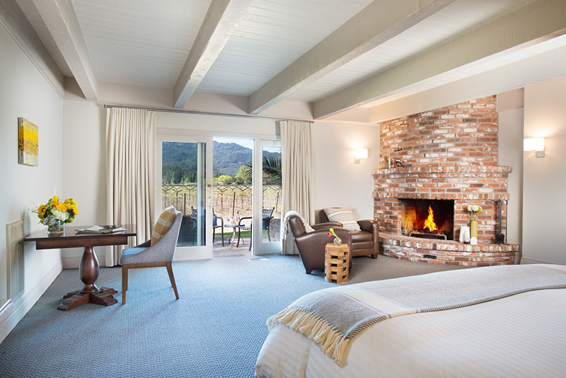 The Vineyard View Collection includes 22 renovated rooms with direct vineyard views with the rooms segmented into three room