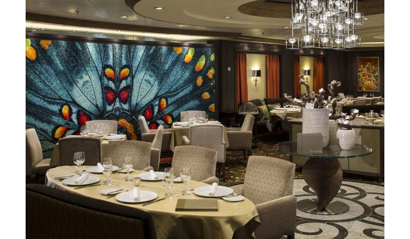 150 Central Park restaurant onboard Harmony of the Seas